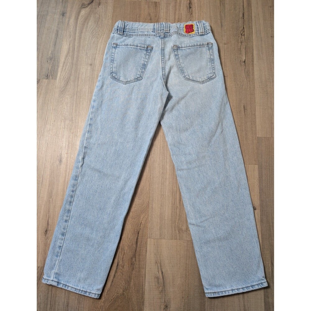 EMPYRE Baggy Skate Jeans Size 26 Light Wash Blue Denim Loose Fit Y2K Skater - Picture 4 of 11